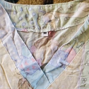 Lot of 2 precious moments scrub tops uniforms